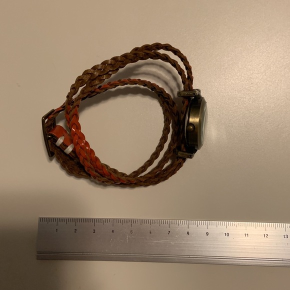 Strappy orange Boho watch - Picture 6 of 6